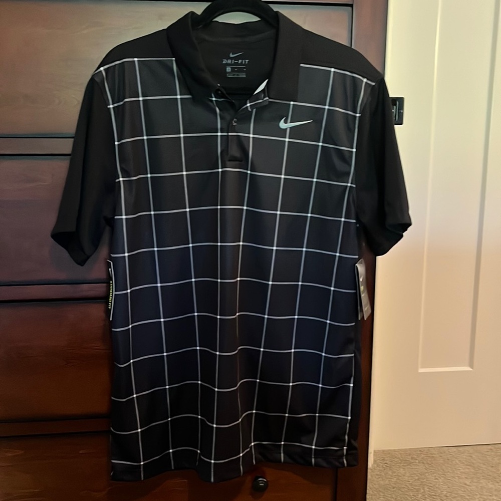 New men’s Nike golf shirt.